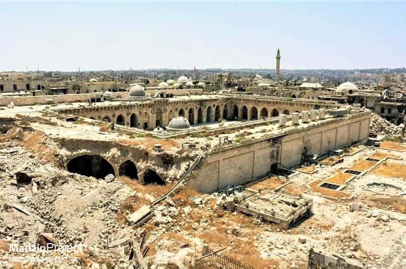 Umayyad Mosque of Aleppo Destroyed