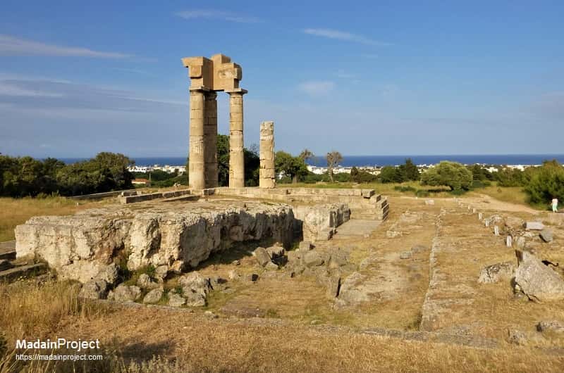 History and Archaeology of Ancient Acropolis of Rhodes