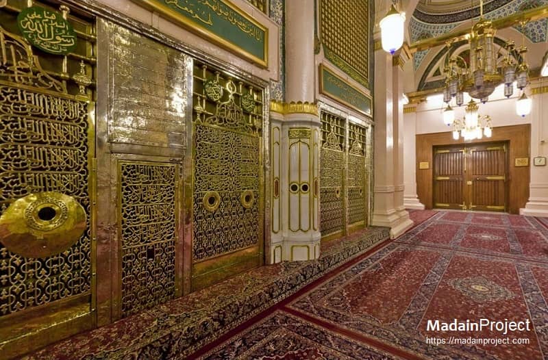 masjid al nabawi grave