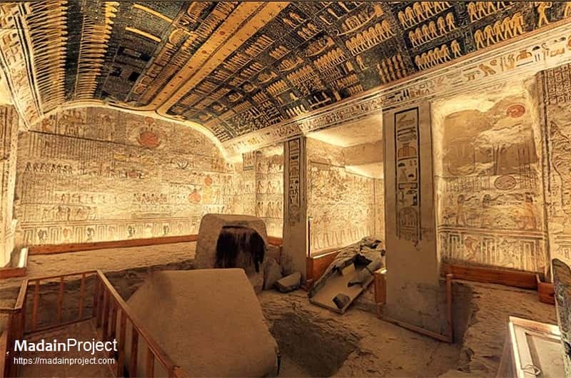 KV9 (Tomb of Ramesses V and Ramesses VI) - Madain Project (en)