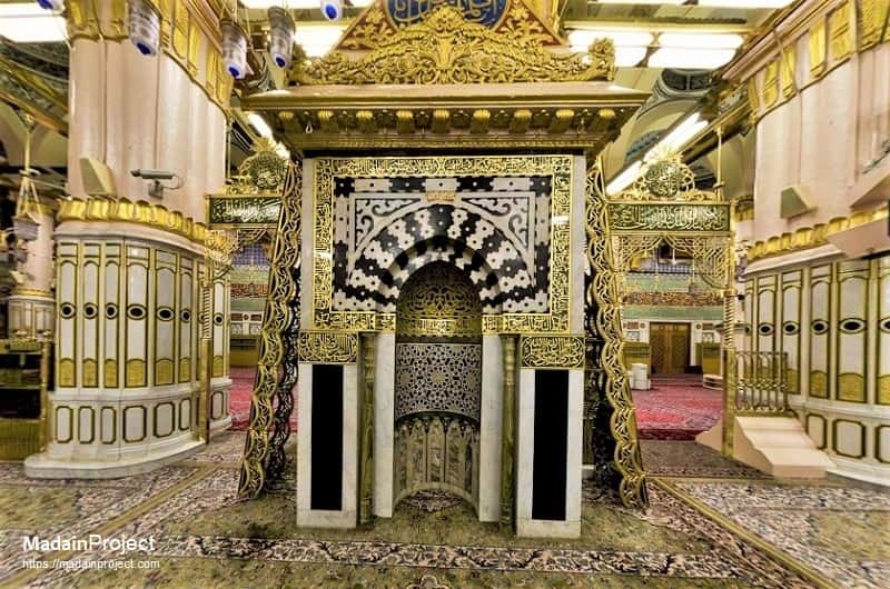 Mihrab of the Prophet, Masjid al-Nabawi
