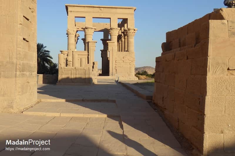 The Kiosk of Trajan, the Temple of Isis, Philae, Agilkia I…