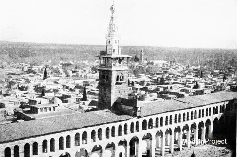 Minaret of Bride, Umayyad Mosque in Damascus